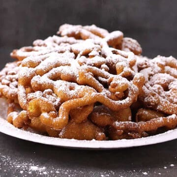 Best funnel cake recipe at home #statefairfood #carnivalfood