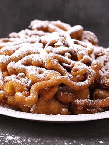Best funnel cake recipe at home #statefairfood #carnivalfood
