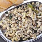 Tender cashew stir fry | Bibbe upkari - Classic Konkani food recipe for summer & ugadi.