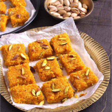 Carrot Burfi, Gajar Barfi, Indian sweets, Diwali, Navratri, Karwa Chauth #halwa #laddu #Ladoo #Burfi #barfi