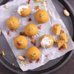 Best Besan Ladoo Recipe (Besan Ke Laddu or Bandar Laddu) - Popular Indian Sweet.