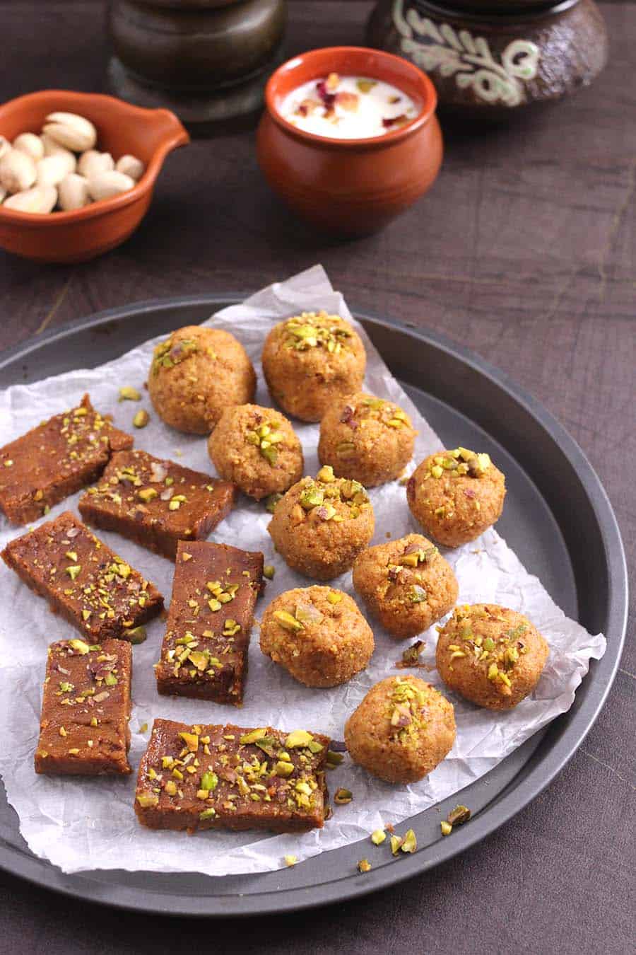 Mathura Peda, Mawa Barfi, Popular best Indian sweets desserts for Janmashtami, Ganesh Chaturthi