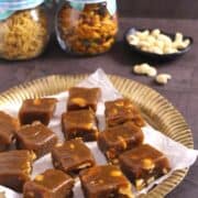 Banana Halwa, Flourless, eggless no-bake fudge, overripe banana or plantain recipes, Indian sweets