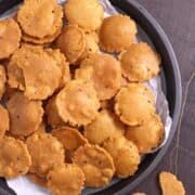 Nippatu Recipe, Akki Vade, Tandla Vado, Savory Rice Crackers, Thattai, Chekkalu, Tandalache Vade