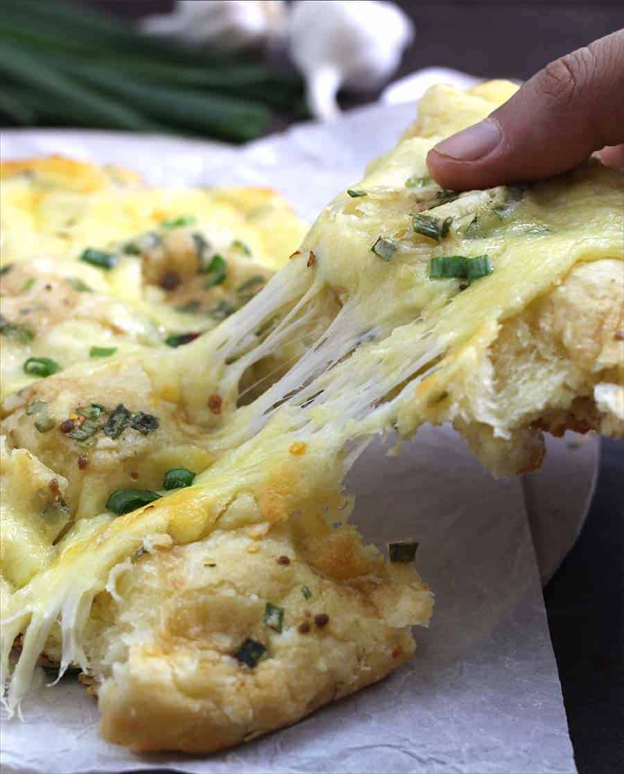 Garlic cheese bread must try for chistmas eve