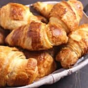 asy, quick best homemade french butter croissants recipe from scratch #frenchpastries #Breakfastpastry