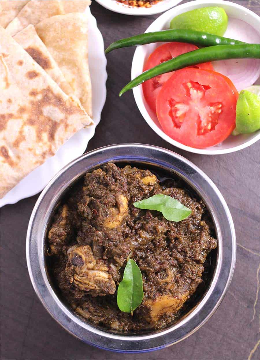 Andhra karivepaku kodi kura recipe,  kadipatta murgh,karuveppilai chicken, kodi vepudu, kozhi curry
