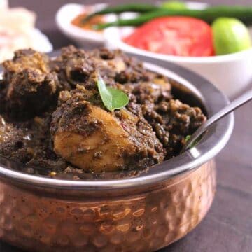 Chicken kadi Patta, curry leaf chicken, easy chicken recipes for dinner, murgh curry, chicken thighs