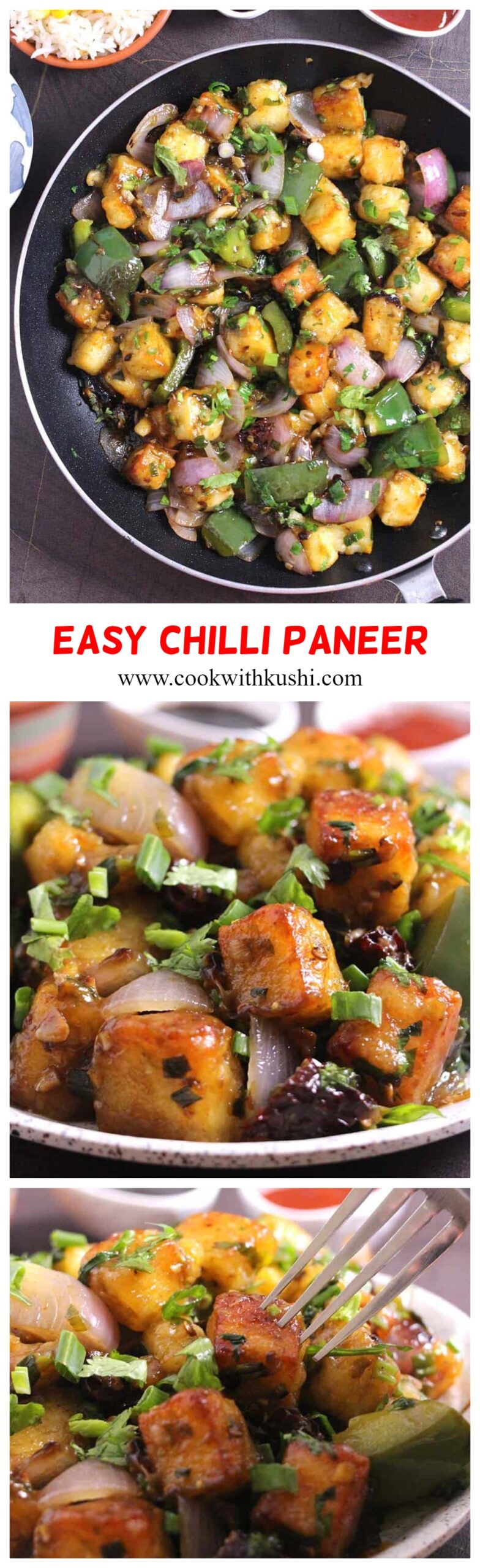 How to make paneer chilli dry recipe restaurant style at home #Paneer #starter #appetizer