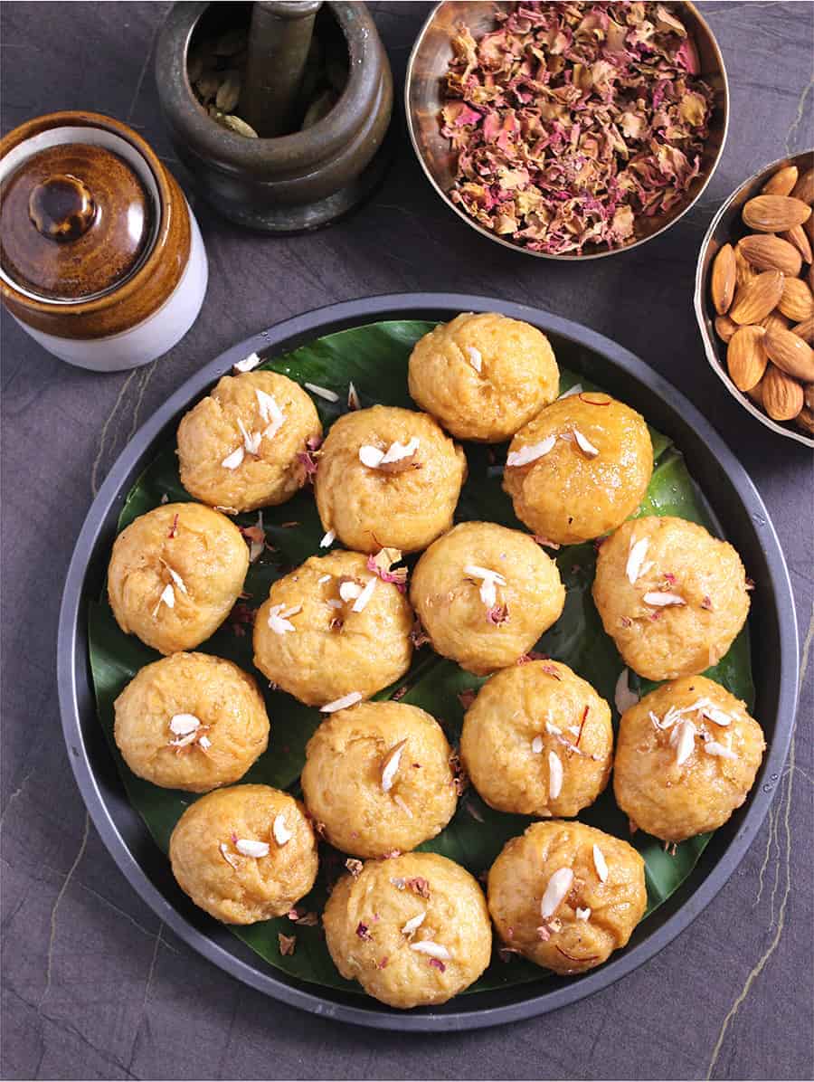 How to make balushahi recipe, badusha sweet in tamil, khaja, khurmi, halwai style #indiansweets
