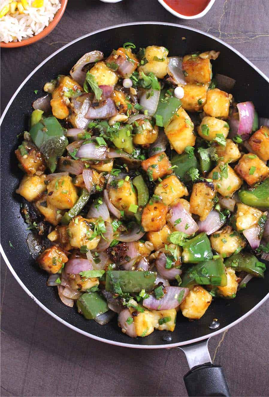 quick and easy paneer dishes, Indian cottage cheese, party food, homemade green chilli sauce