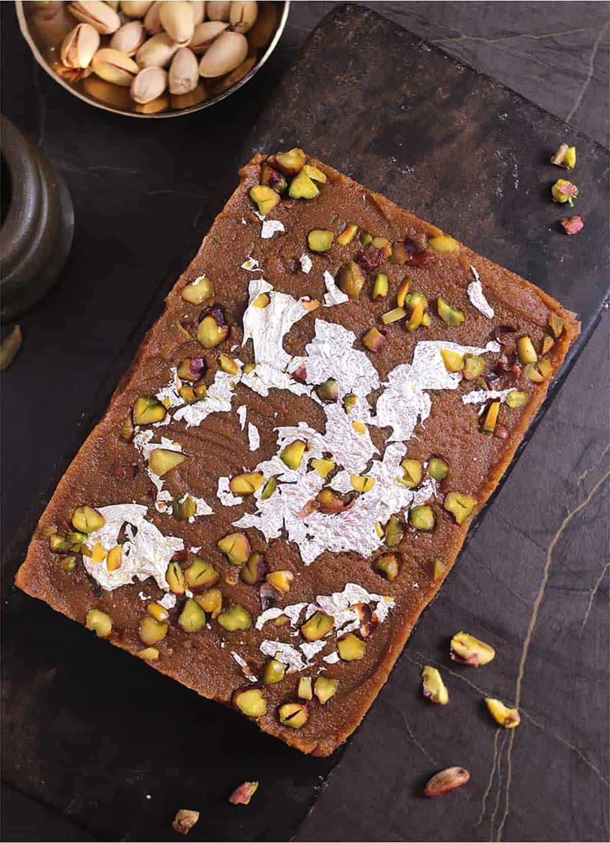Best Diwali Indian Sweet Recipe : Danedar Mohanthal Mithai. 
