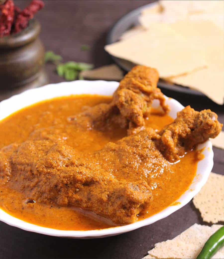 desi style chicken curry for bachelors, beginners, how to cook village style chicken curry