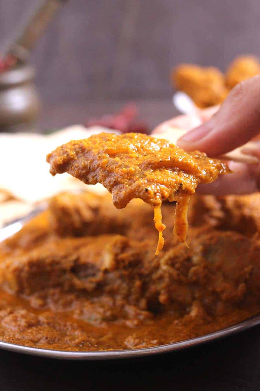 tulunadu recipes, natu kodi kura, bunt style, country chicken, kori ghassi, spicy chicken gravy 