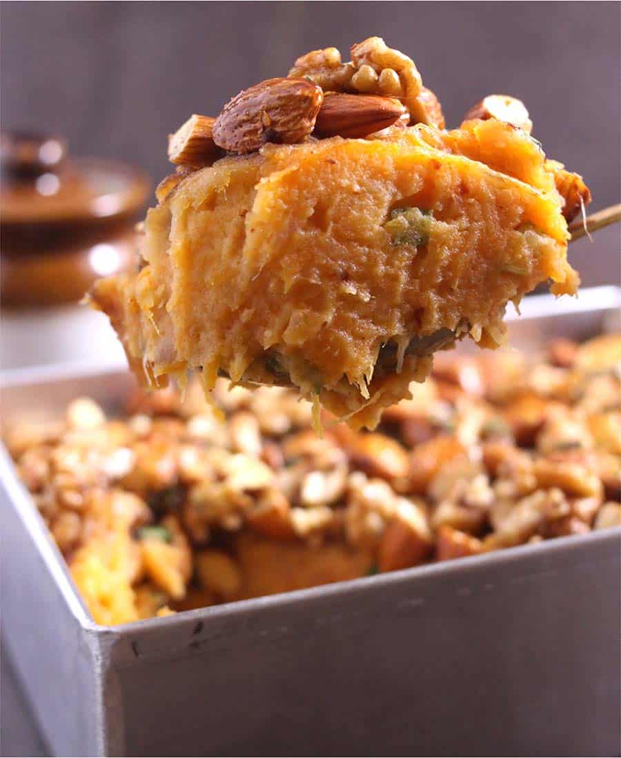side dish for Thanksgiving Christmas holiday dinner with sweet potatoes. #vegan #glutenfree