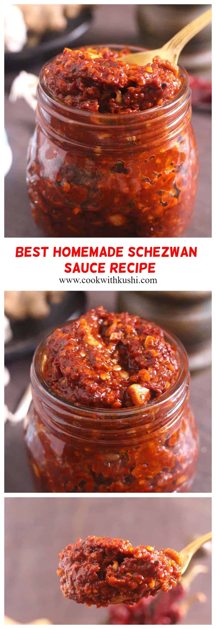 How to make schezwan sauce at home, homemade szechuan sauce