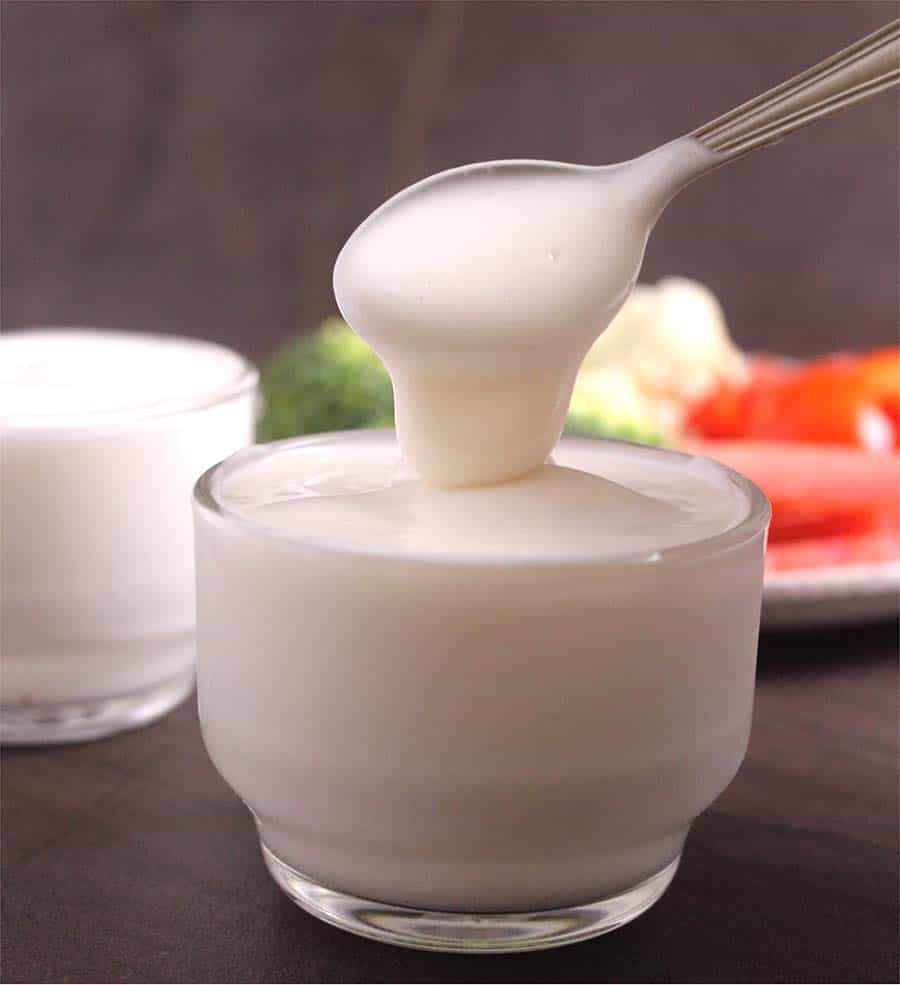 how to make vegan mayo or mayonnaise at home #eggless #charcuterie board #partyfoodideas #dip #sauce