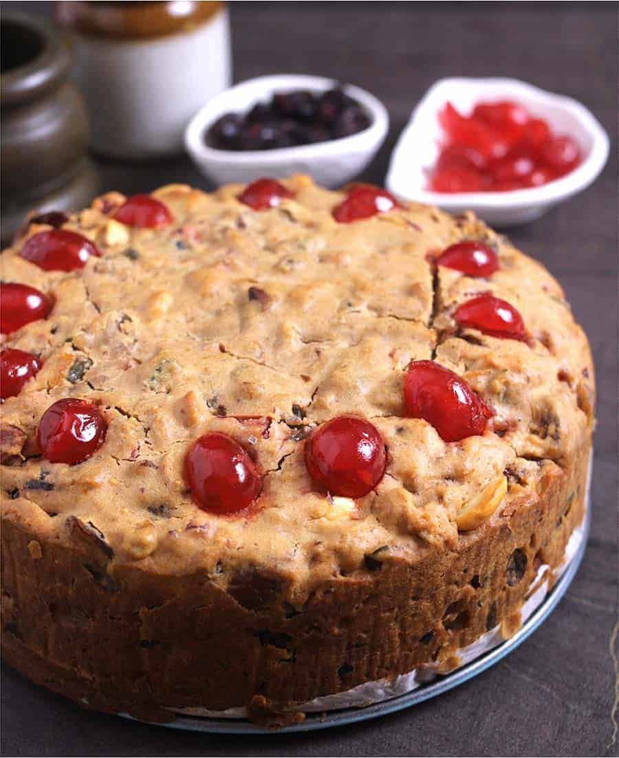 Christmas Cake - moist, easy fruit cake