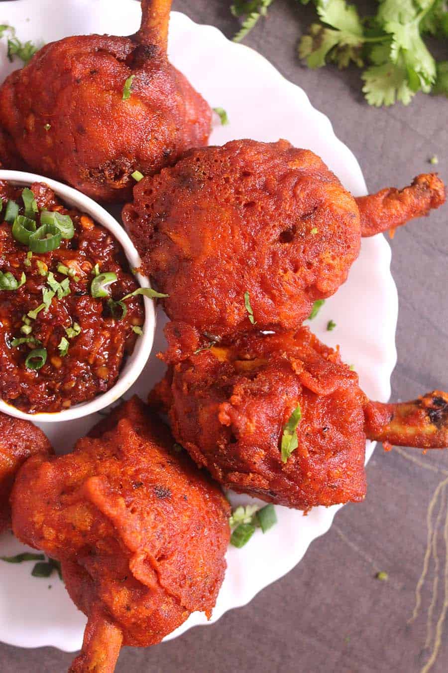spicy crispy fried chicken recipe, best & popular Indian style chicken recipes for party #appetizer