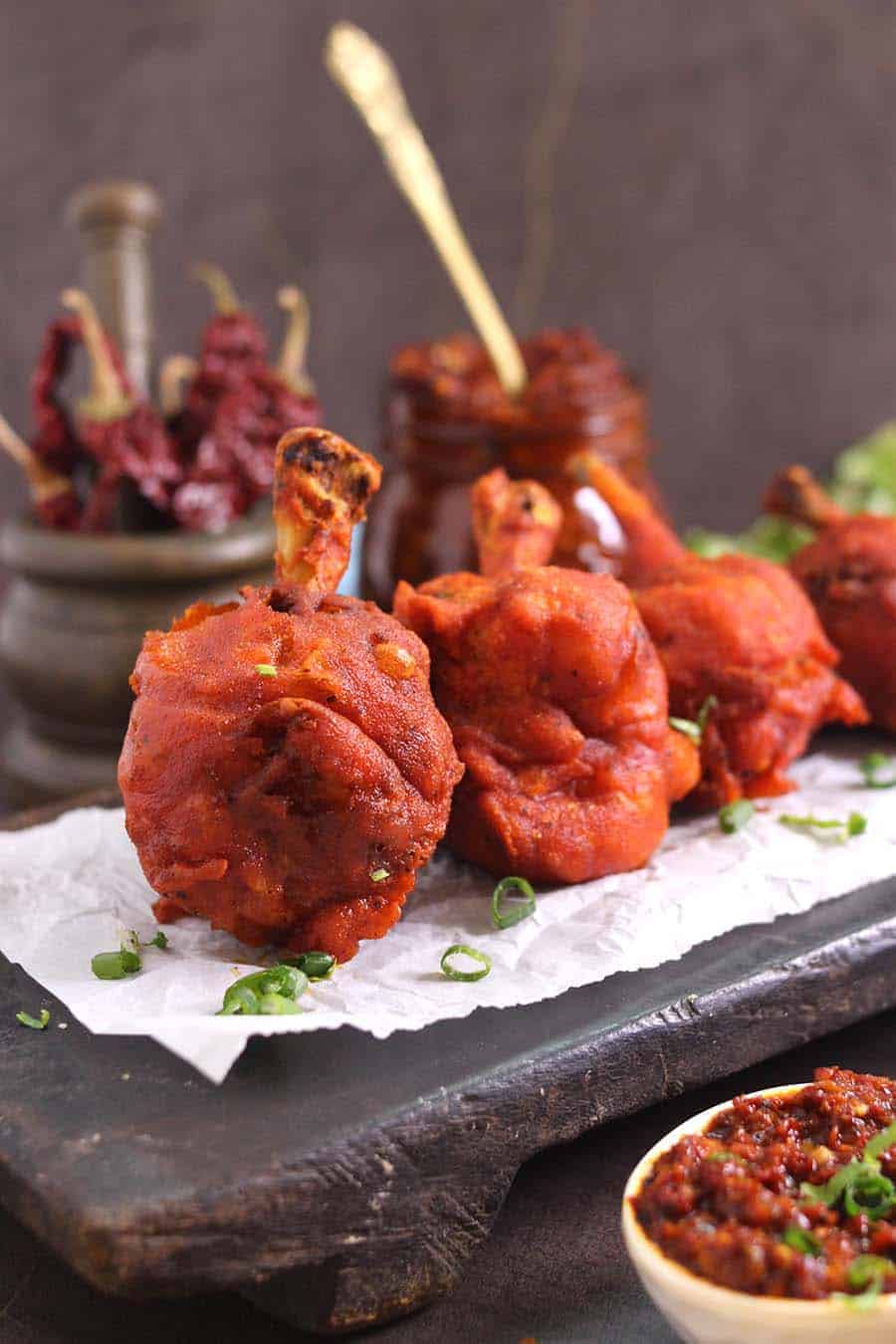 chicken lollipop, wings, drumsticks, fried chicken SuperBowl, gamenight