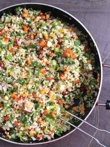 healthy quinoa salad, weight loss quinoa salad, vegetarian, vegan. gluten-free, diabetic-friendly