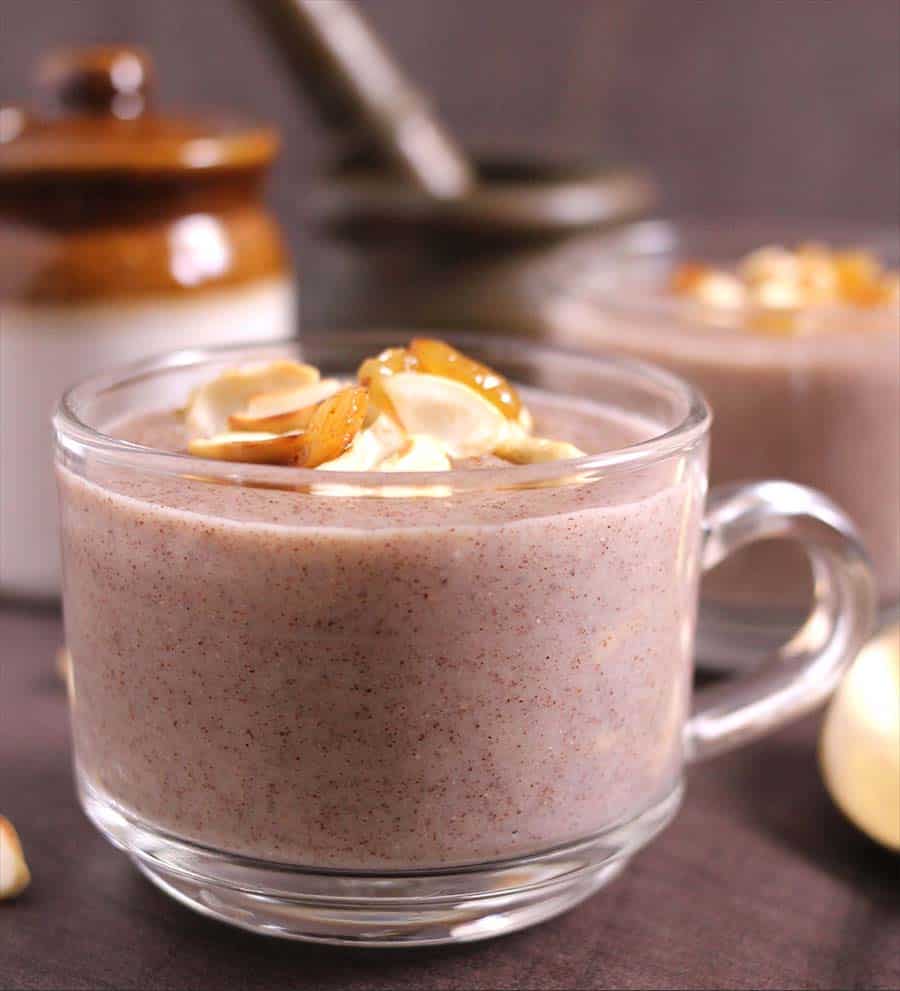 how to make ragi malt, finger millet porridge, ragi kanji, ambali, #ragirecipes #indianfoodrecipes