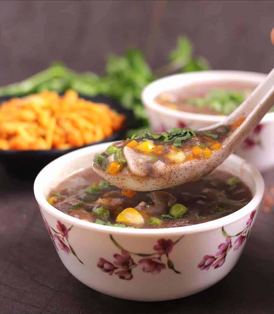 ragi soup, finger millet soup, healthy mixed vegetable soup recipe #diabeticdiet #weightloss #dinner