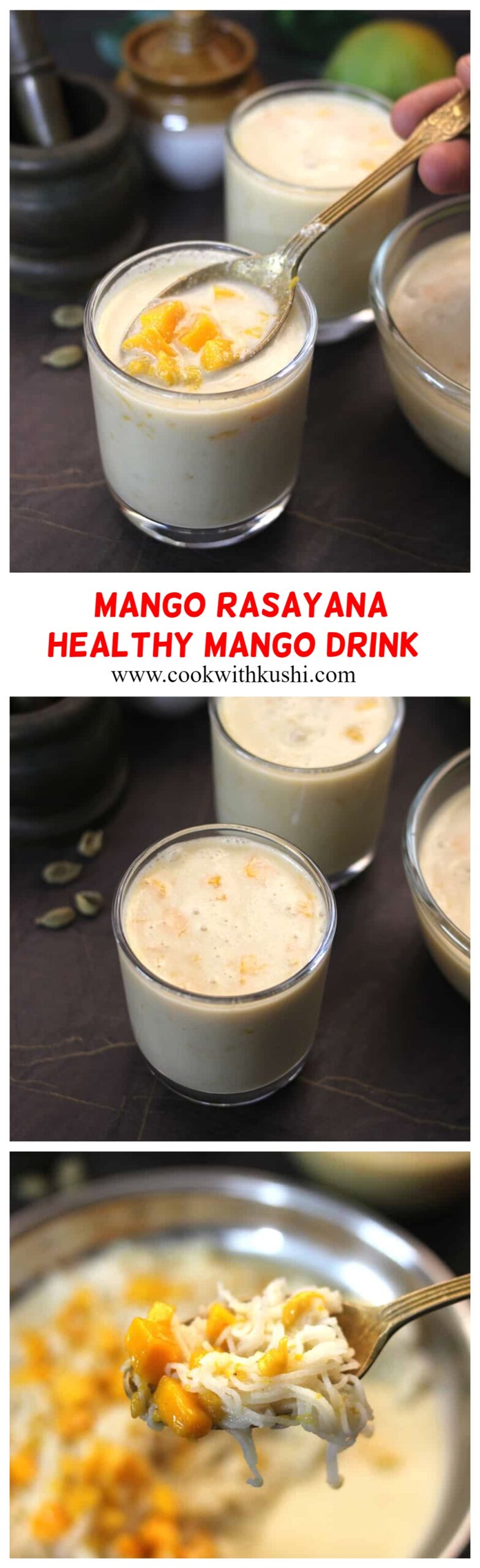 How to make mango rasayana, aamras, #Mangoes #drink #dessert
