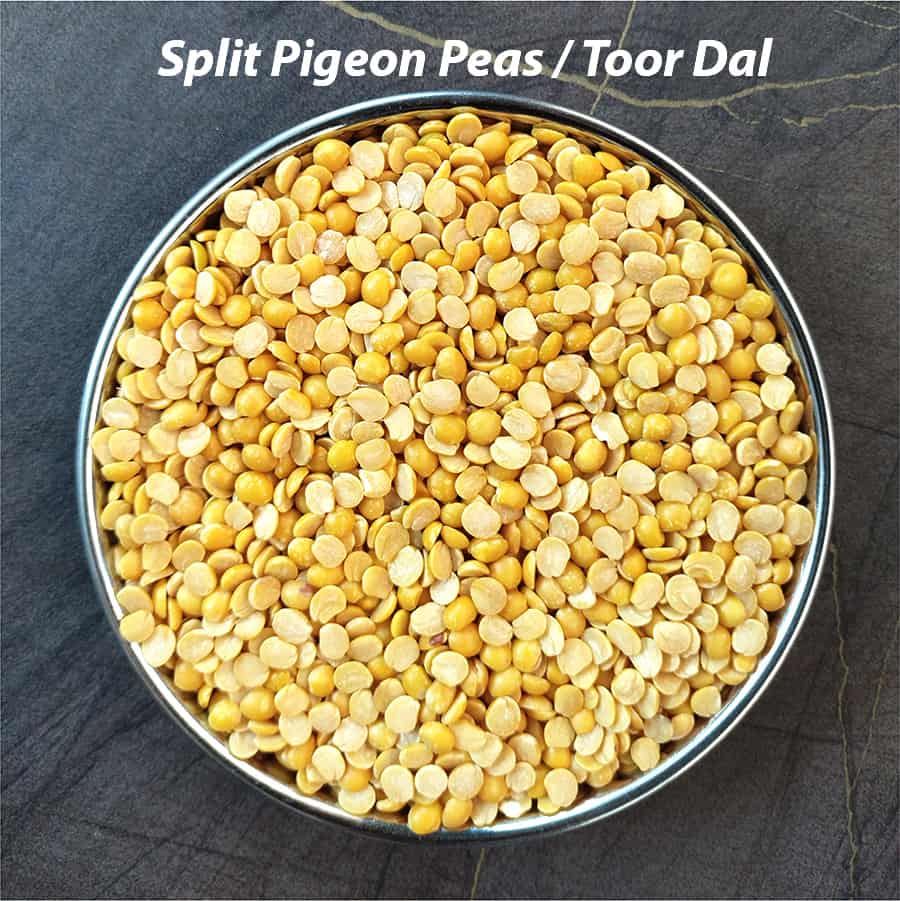 Split Pigeon Peas / Toor Dal #indiandal #indianlentils