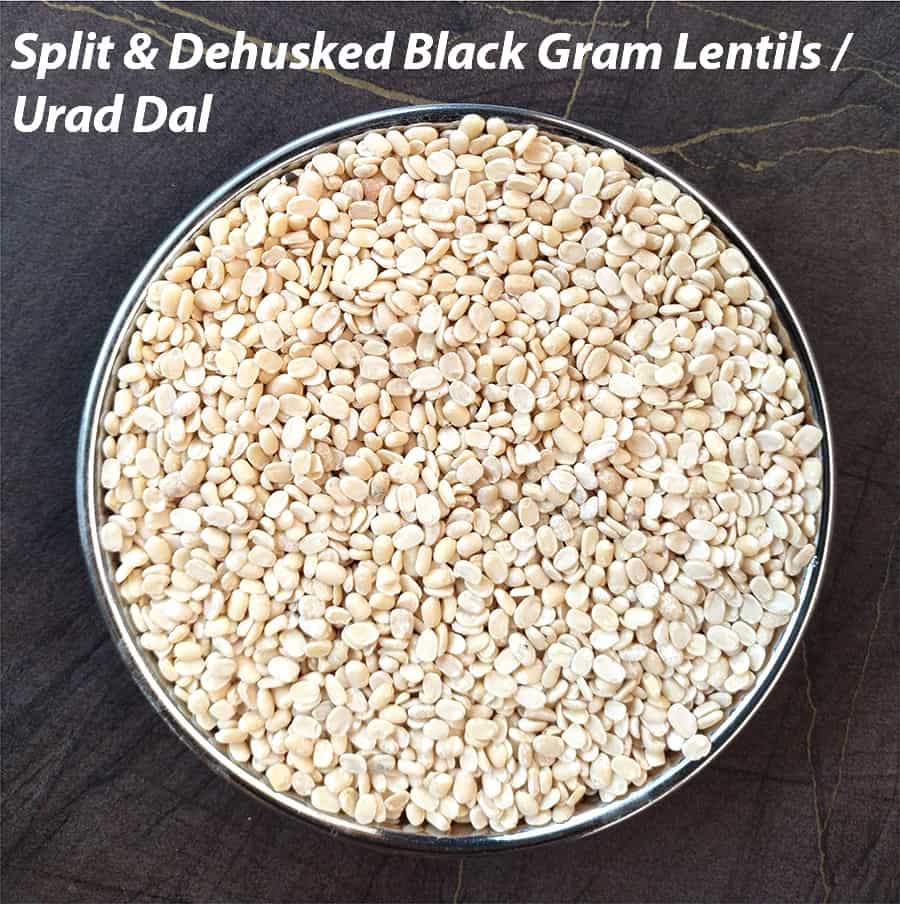 Split & dehusked black gram lentil, Urad Dal