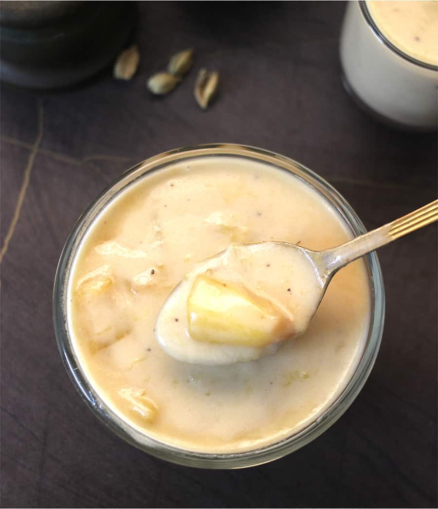 Instant kheer or payasam with coconut milk, traditional indian sweets recipes #kheer #payasam