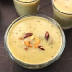 Moong Dal Kheer | Paruppu Payasam | Indian traditional sweet dessert recipe.