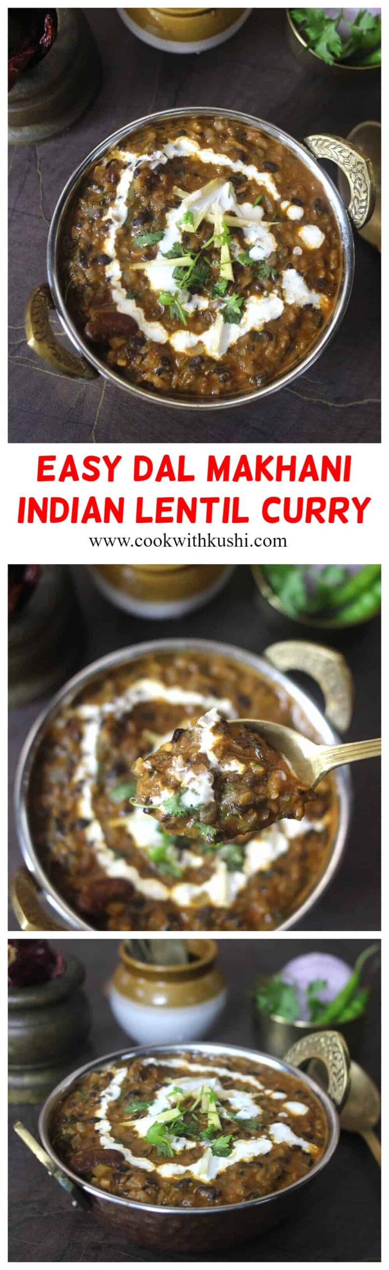 How to make best & easy dal makhani at home #dal