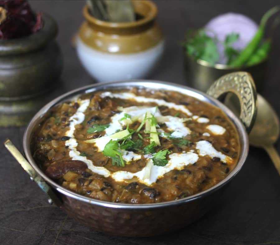 instant pot dal makhani, creamy hotel dhaba restaurant-style makhani dal recipe #vegetariandinner