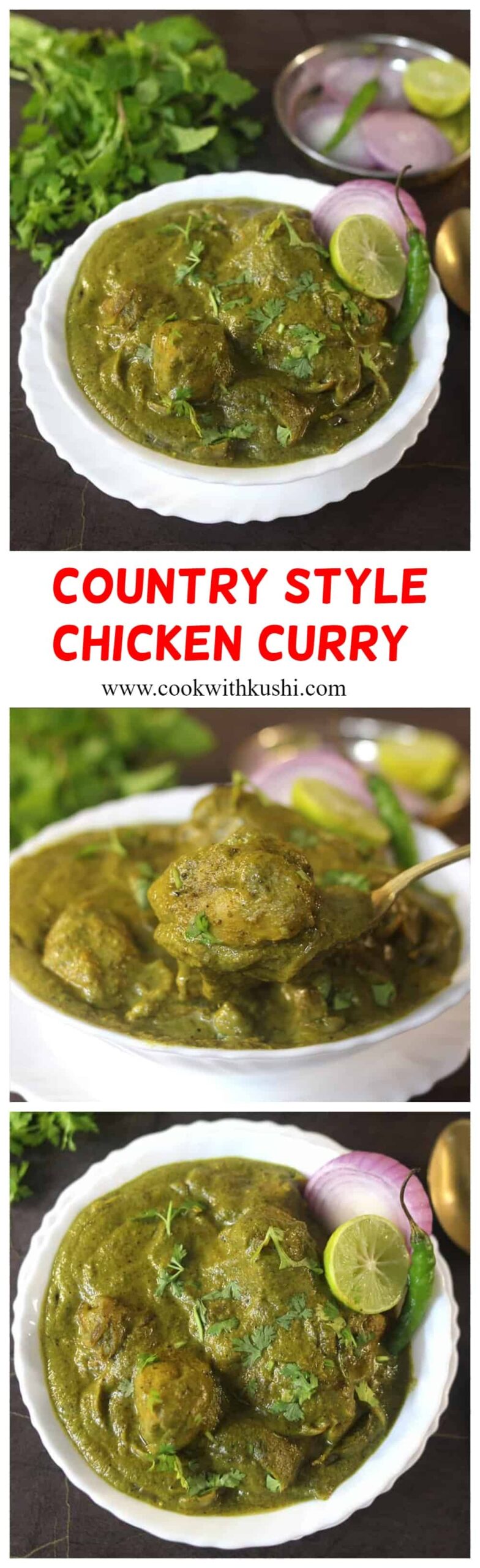 How to make the best village country style chicken curry at home 