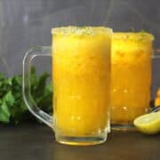 virgin mango margarita, mango lemonade, non alcoholic drink, mocktail recipes, summer drinks recipes