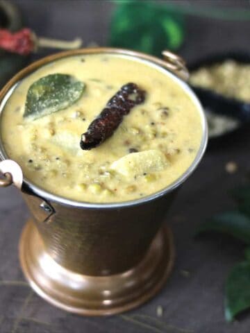 mooga gashi, green moong dal curry, magalore style green gram curry #moongdal #gashi #dal #indian