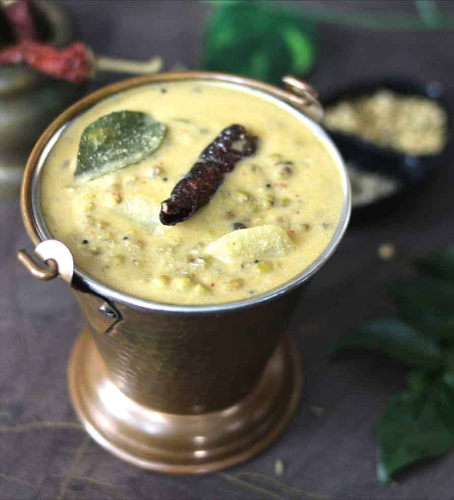 mooga gashi, green moong dal curry, magalore style green gram curry #moongdal #gashi #dal #indian
