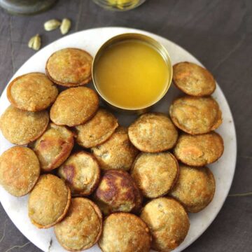 jackfruit sweet paniyaram, halasina appam, ponsa appo, instant chakka unniyappam #jackfruitrecipes