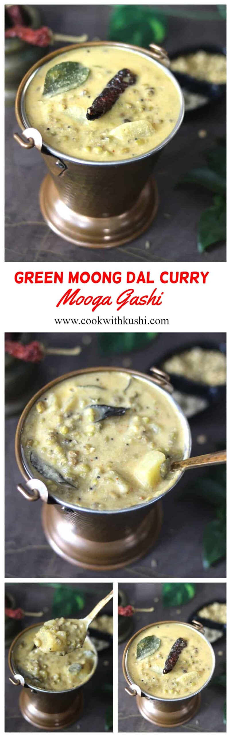 How to make green moong dal curry #moogagashi #Moongdal #Mungbean