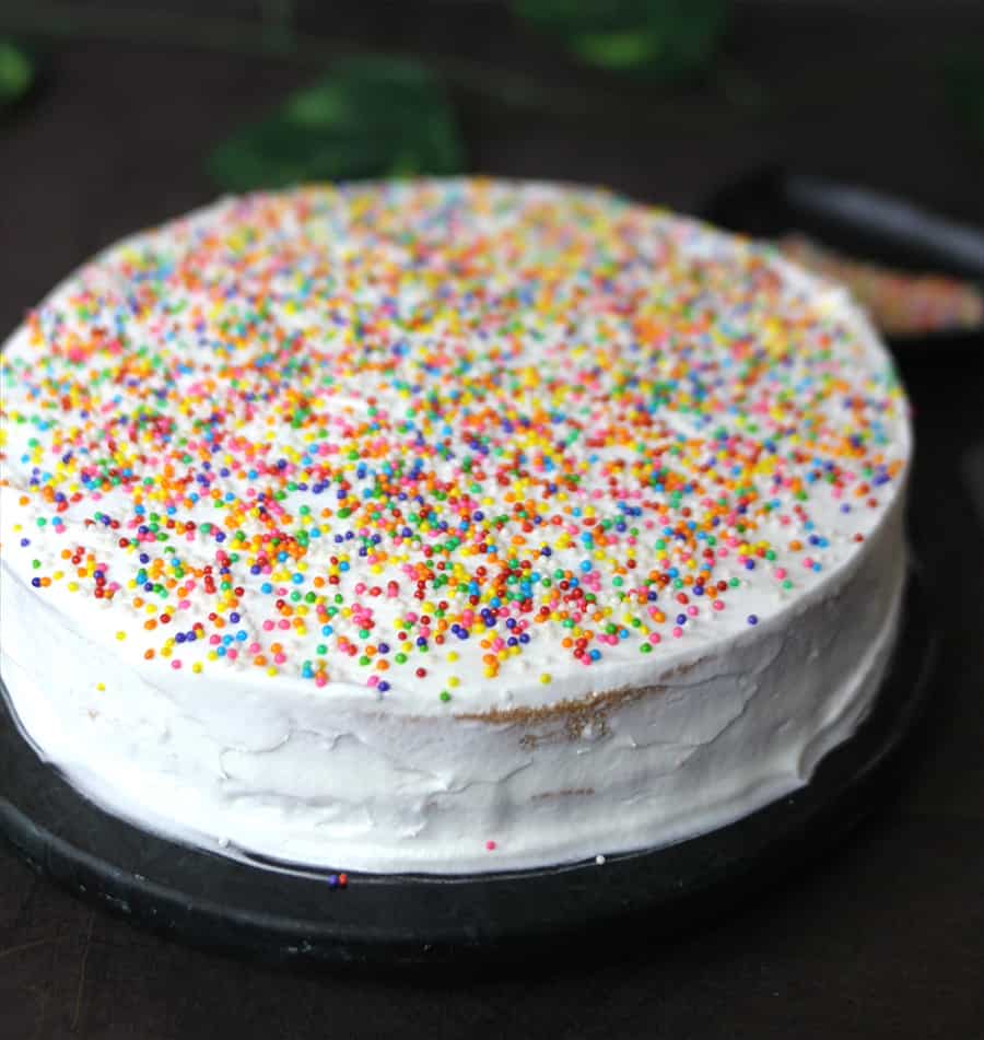 fluffy & moist cake recipe, basic cake tutorials, thanksgiving, christmas desserts, genoise cake 
