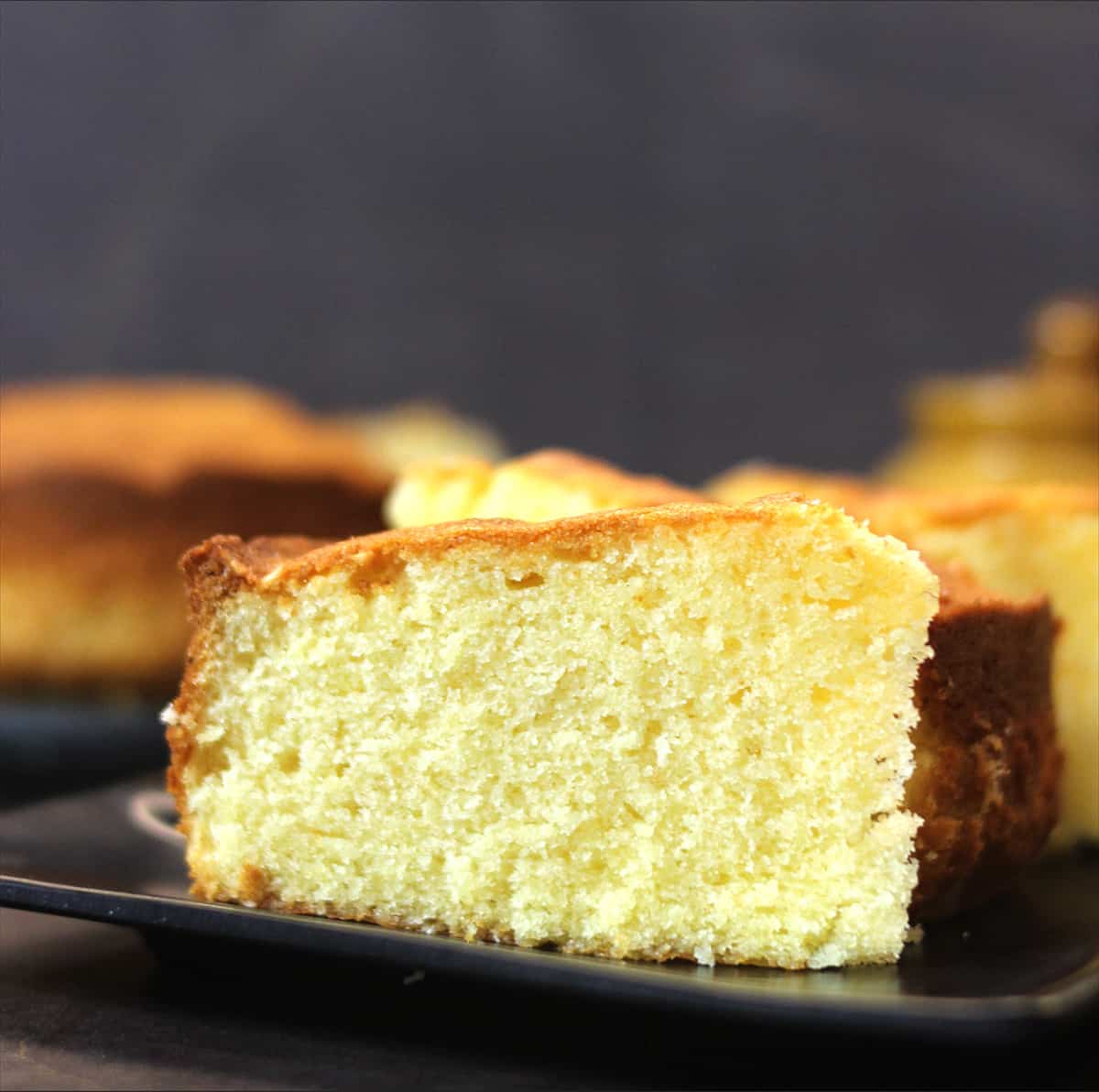 moist and delicious butter cake slices #holidaydesserts