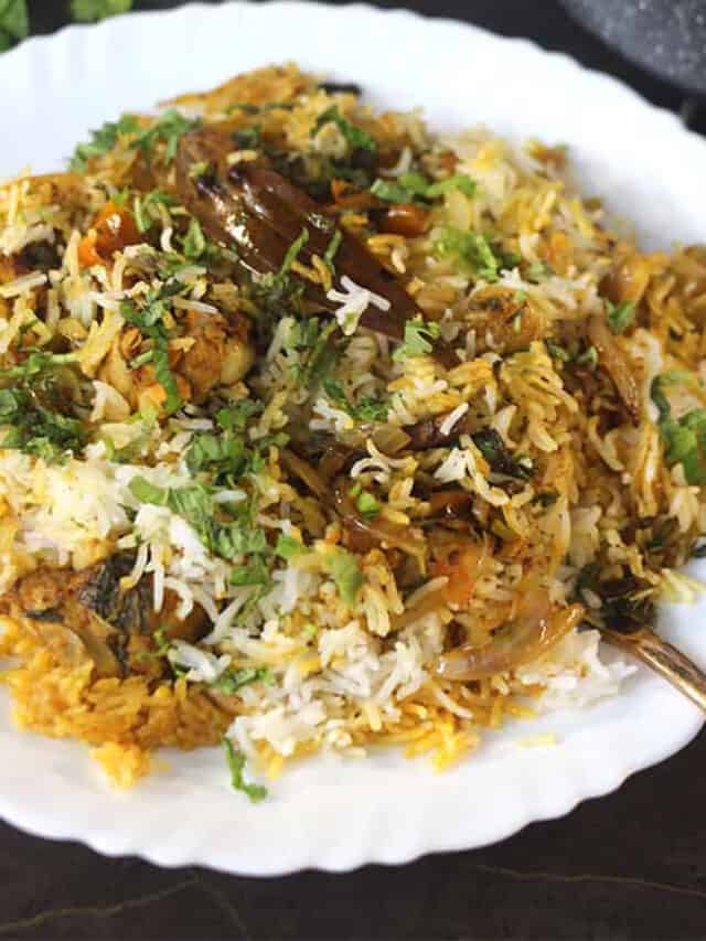 Biryani Rice Recipe | Kuska Rice - Cook with Kushi