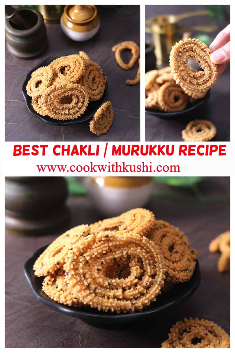 How to make perfect, best, crispy and crunchy chakli, murukku snack at home