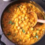 quick and easy chana masala for fasting, vrat, upvas, healthy diet