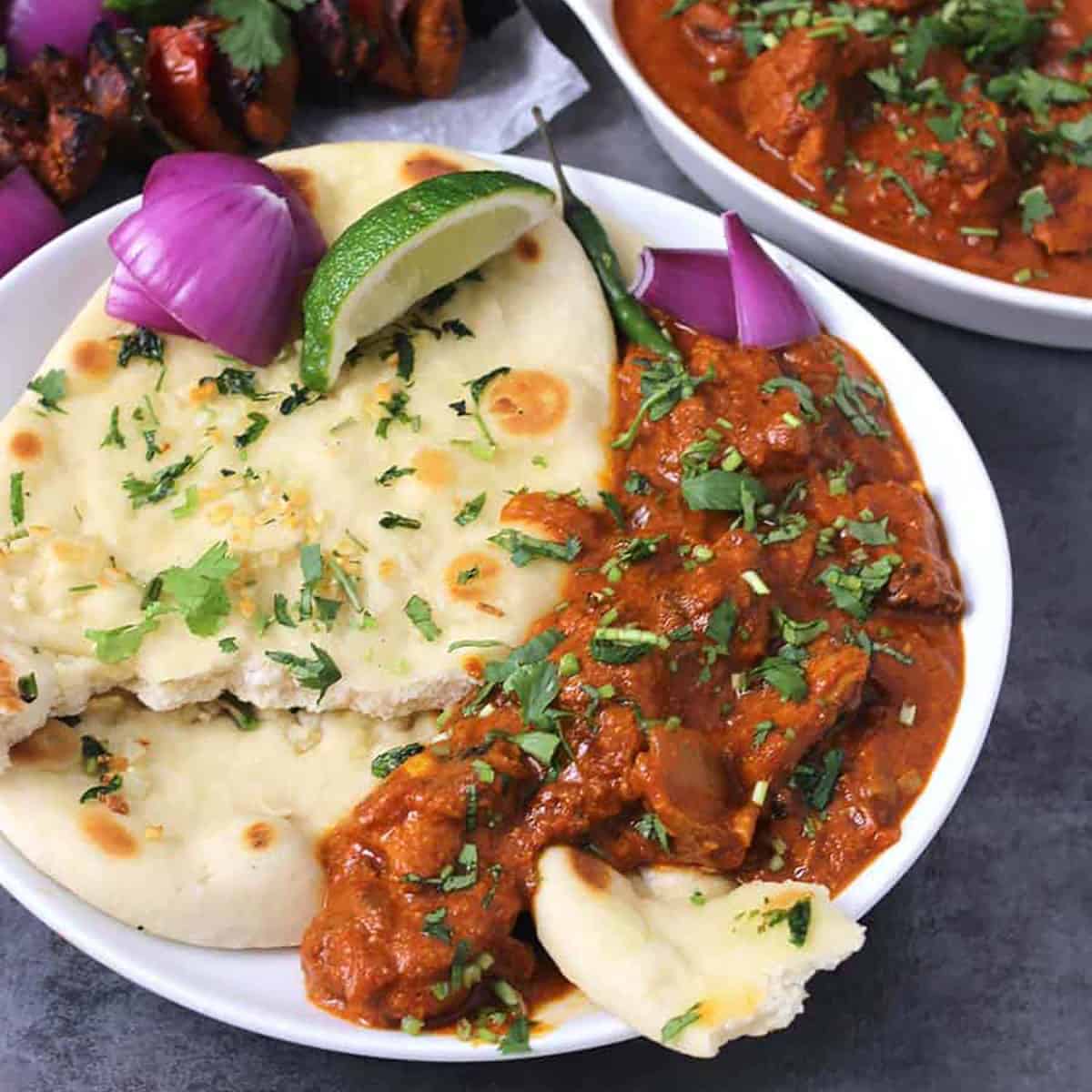 Restauarnt style chicken tikka masala gravy at home with easy recipe.