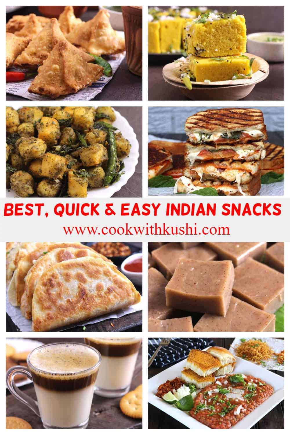 Best Indian Snacks Recipes | Quick and Easy Evening Snacks - Cook ...