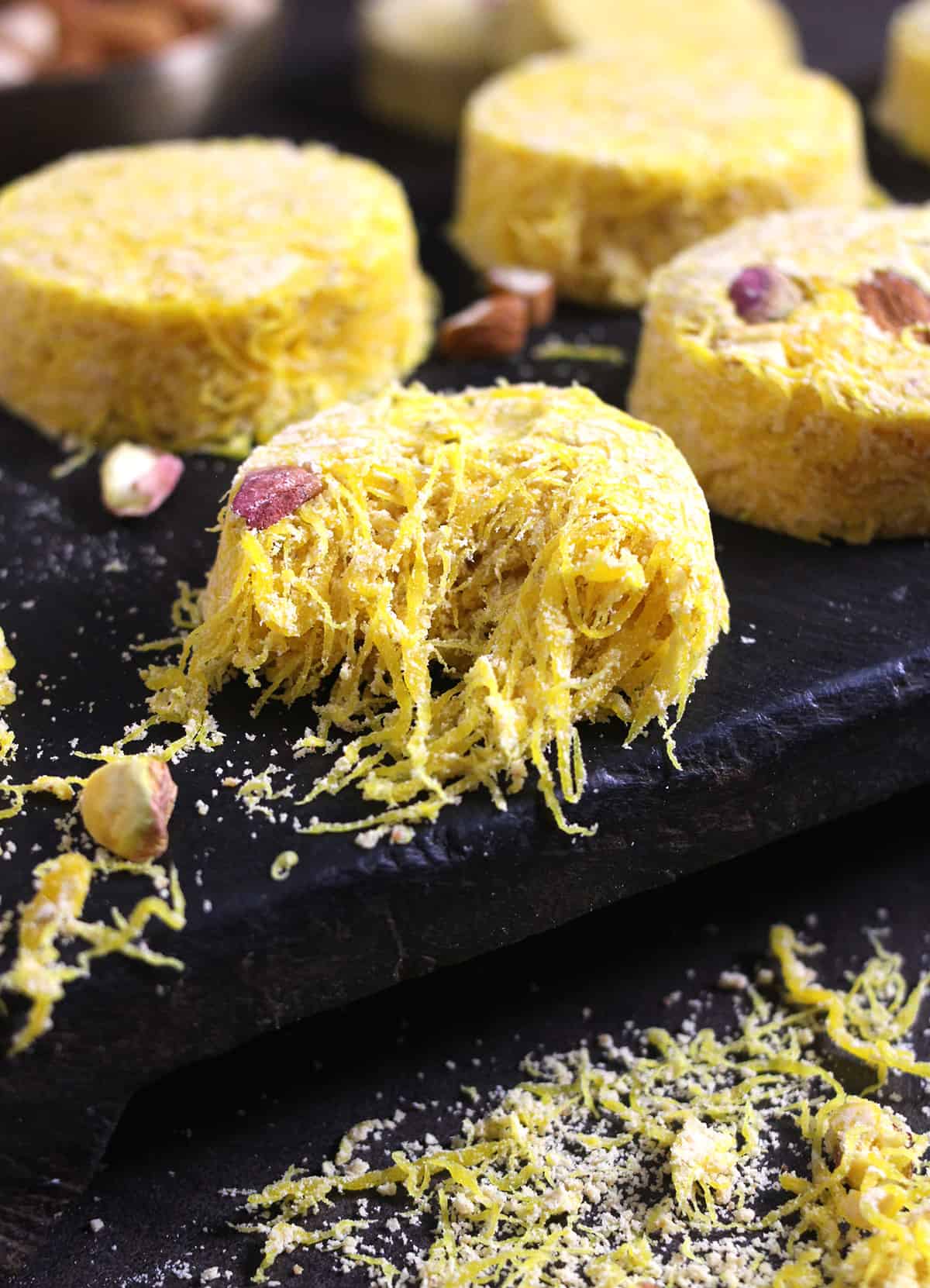 Best homemade soan papdi recipe - pineapple flavored for Diwali, Holidays 