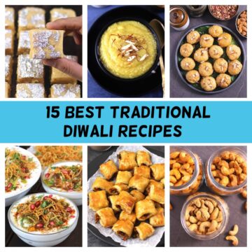 Best Traditional Diwali Recipes. Easy Diwali Foods, Sweets, Desserts, Snacks.