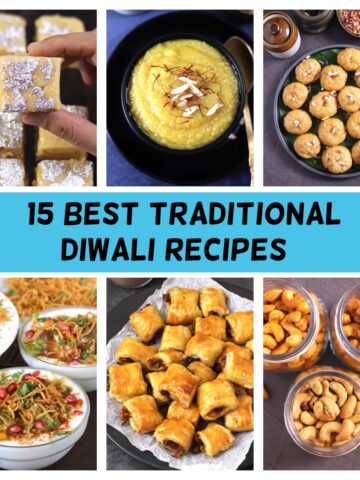 Best Traditional Diwali Recipes. Easy Diwali Foods, Sweets, Desserts, Snacks.